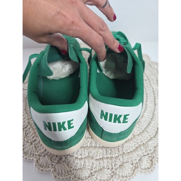 NEW RARE Nike Tennis Classic CS Premium Suede Pine Green Ivory 829351-300 sz 13* - Picture 6 of 14